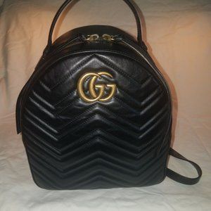 gucci gg marmont backpack
